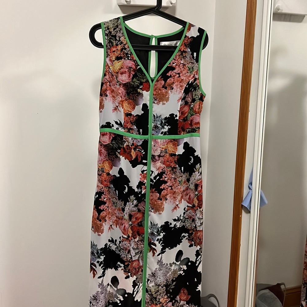 Patricia Luca. Long summer floral dress.